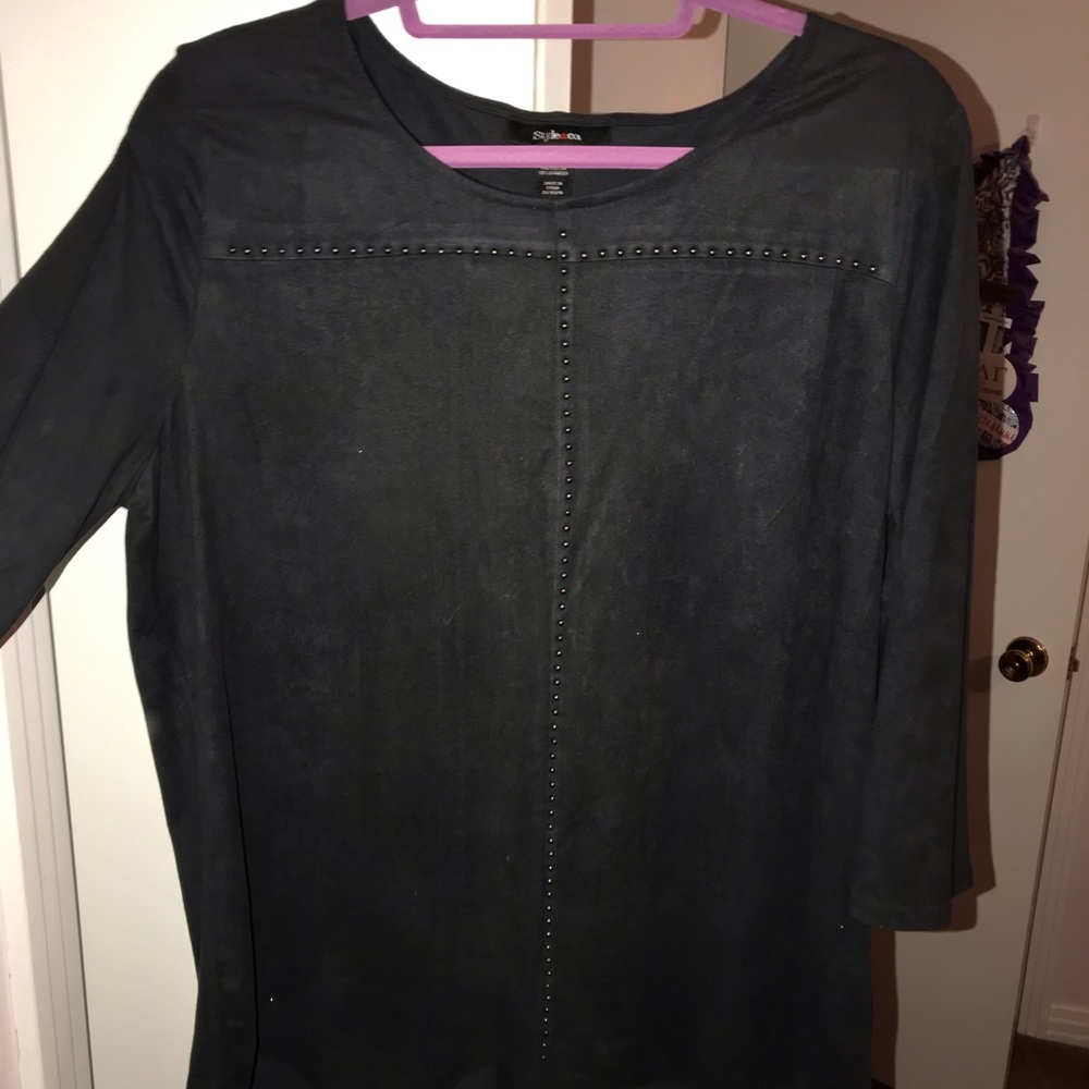 Velvet shirt